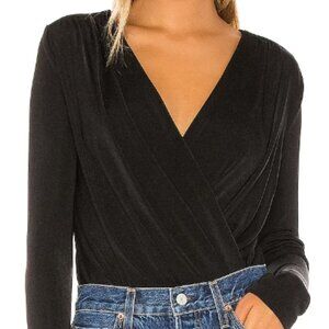 Turnt Bodysuit Free People, Black, Size Medium, New with Tags